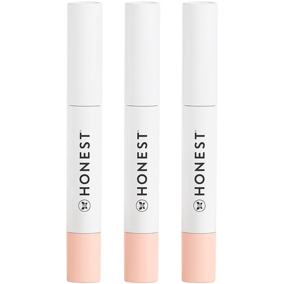 Honest Beauty Mascara 2-en-1 Longueur Extrême + Apprêt pour Cils, Lot de 3 / Vérifié EWG + Sans Cruauté / 0,27 fl oz Chacun (Lot de 3)