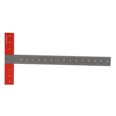 Règle Carrée en T, Règle en Forme de T en Alliage d'Aluminium Stable et Facile à Utiliser pour Charpentier
