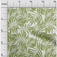 thumbnail image 2 of oneOone Rayon Green Fabric Leaf Sewing Material Print Fabric By The Yard 56 Inch Wide, 2 of 4