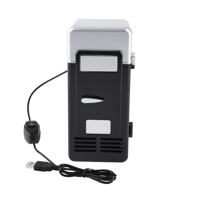 Portable Fridge, Beer Fridge, Portable Mini Fridge 7.64 X 3.54 X 3.54 Inch Coffee For Cans Beverage