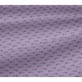 thumbnail image 4 of oneOone Cotton Jersey Light Purple Fabric Rabbit Animal Sewing Craft Projects Fabric Prints By Yard 58 Inch Wide, 4 of 4