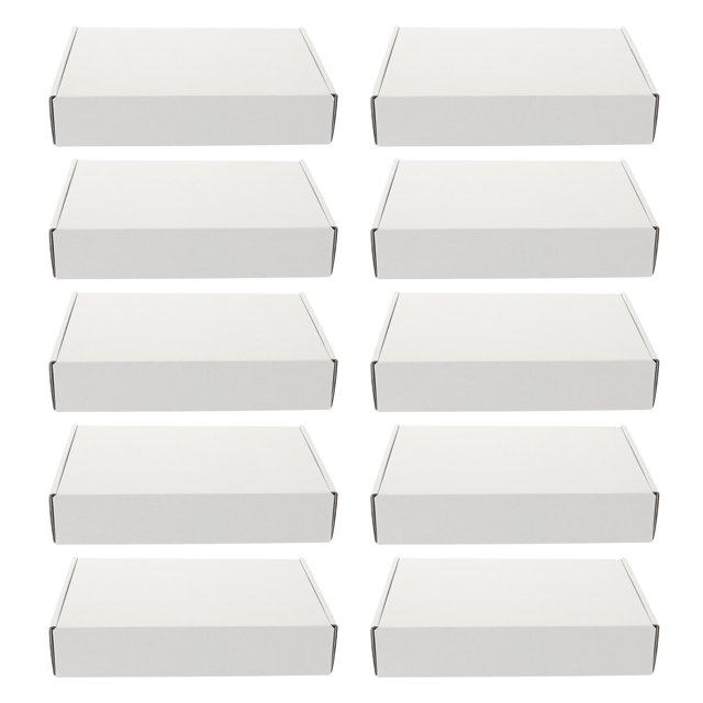 MasteelfCA 20 Pcs Boîtes d'Expédition Boîtes d'Emballage en Papier Ondulé Boîtes de Rangement Express en Papier