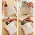 thumbnail image 4 of YAOMOBB High-Quality Faux Leather Pouch Organizer Pouch Snap Closure Electroplated Shrapnel Soft Touch Faux Leather Case Lipstick Storage 4PCS, 4 of 7