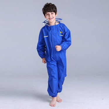 EGNMCR Combinaisons et Barboteuses pour Filles Imperméable pour Enfants Imperméable Pantalon de Pluie Ensemble Épaissi pour Garçons Barboteuses pour Enfant