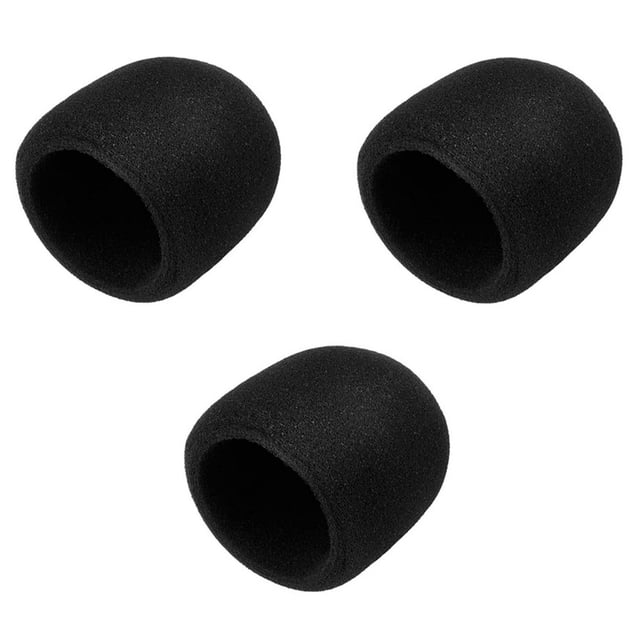 blue-yeti microphone sponge cover, black