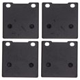 thumbnail image 3 of Niche Rear Brake Pad for Kawasaki Ninja ZX12R Semi-Metallic Motorcycle 2 Pack 519-KPA2431D, 3 of 5