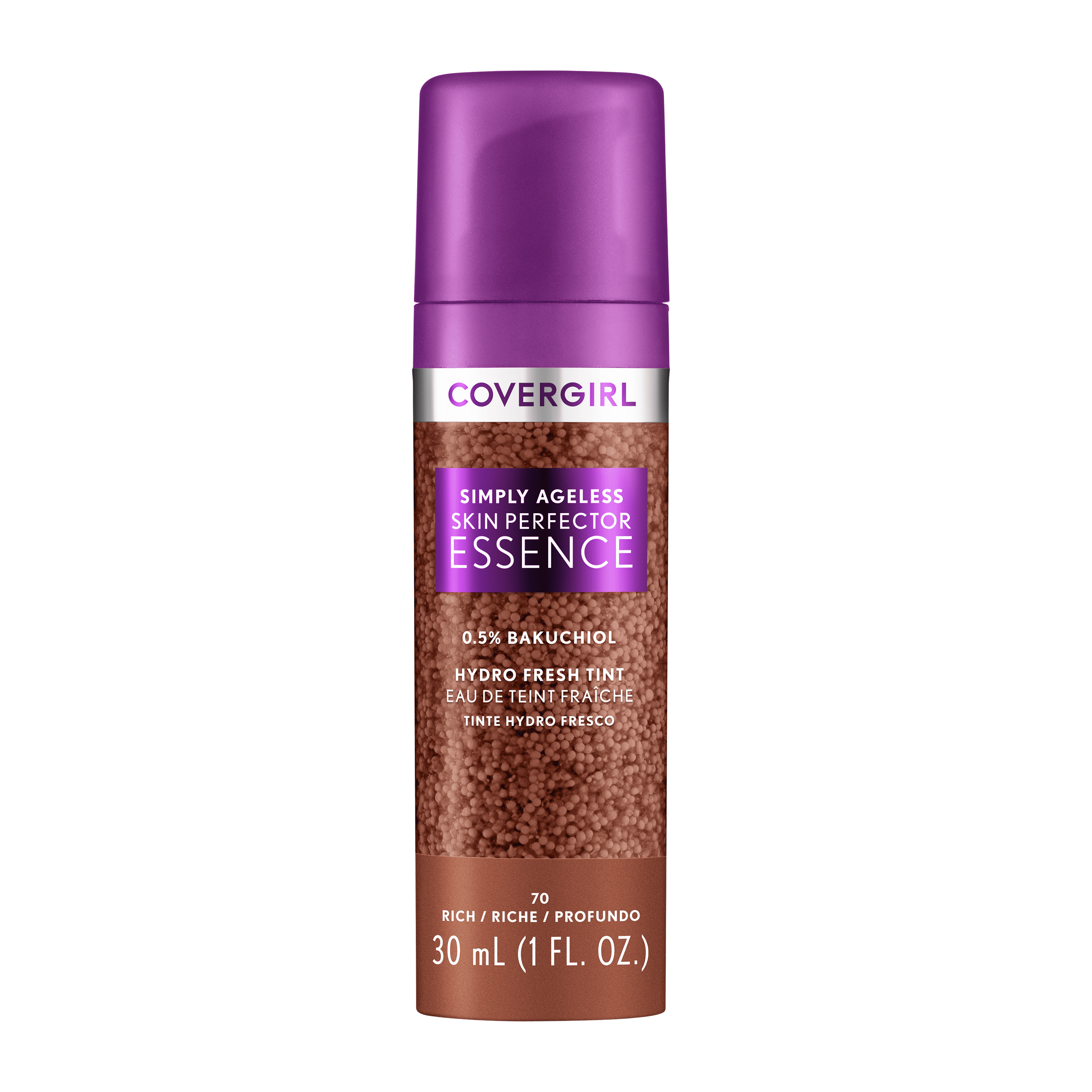 Simply Ageless Fond De Teint Essence Perfecteur De Peau, Voile Teinté, Hybride Maquillage Soin, Fini Lumineux Effet Peau Nue, Formule Vegan