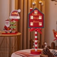 thumbnail image 2 of Christmas Window Lights Christmas Sign Decoration Lights, Wooden Christmas Holiday Windows, Desktop Mood Led Lights, Christmas Tree/Dining Table/Living Room/Bedroom/Terrace, 2 of 3