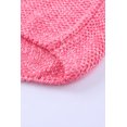 thumbnail image 4 of POGLIP Women's Pink Plus Size Stripe Oversized Sweater, 4 of 6