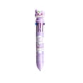 thumbnail image 2 of JZCHUNTOY 10 Color Retractable Ballpoint Pen 1 Pack, Cute Cartoon Multicolor Medium Point Pen, Smooth Writing Portable Multi Function Pen, Colored Pen for Note Taking Drawing Office Home Use, 2 of 7