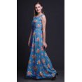 thumbnail image 5 of Bimba Robe de Soirée Sans Manches à Imprimé Floral pour Femme à Col Rond - X-Grand, 5 of 5
