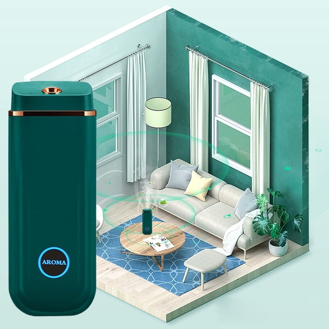 Yhmxh Home Appliances Home Accessories Apartment Essentials Rechargeable Aroma Diffuser- Three-speed Adjustable Aroma Diffuser- Household Aroma Diffuser- Hotel Car Aroma Diffuser -45ml Perfume Oil