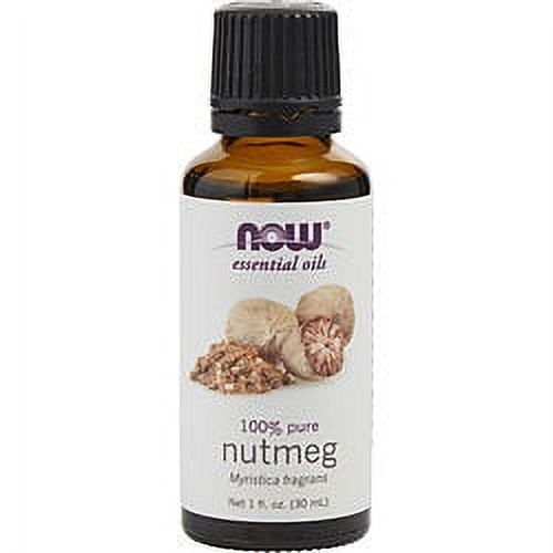 NOW Foods - 100% Pure Essential Oil Nutmeg - 1 fl. oz.