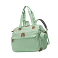thumbnail image 3 of Xuanheng Diaper Bag Backpack Travel Bag Large Capacity Wear Resistant with Shoes Compartment Pacifier Case for Clothes Trip Essentials Green, 3 of 8