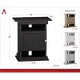 thumbnail image 3 of Flipper™ 10/20 Gallon Aquarium Stand, Ivory Oak, 3 of 9