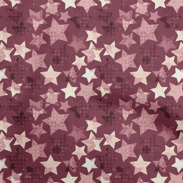 oneOone Rayon Brown Fabric Galaxy Craft Projects Decor Fabric Printed By The Yard 56 Inch Wide