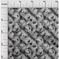 thumbnail image 2 of oneOone Cotton Poplin Gray Fabric Abstract Sewing Material Print Fabric By The Yard 42 Inch Wide, 2 of 4