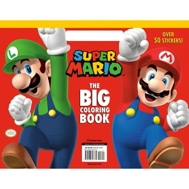 Colouring & Activity: Super Mario The Big Coloring By Todd, Brandon; Félix, Gloria