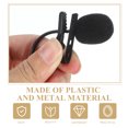 thumbnail image 4 of Lavalier Clip On Microphone Tiny Shirt Microphone Clip On Mic Lavalier Lapel Microphone, 4 of 8