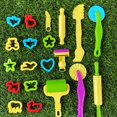 thumbnail image 4 of 20 PCS DIY Mould Set Plastic Mini Clay Tools Animal Shapes Roller for Kids Preschool Classroom Creativity, 4 of 8