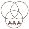 thumbnail image 4 of 1 Set Microwave Turntable Holder Microwave Plate Holder Microwave Turntable Ring, 4 of 8