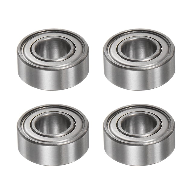 Unique Bargains 686ZZ Roulements à Billes 6mmx13mmx5mm Acier Chromé ABEC3 à Double Écran Lot de 4