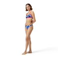 thumbnail image 2 of Speedo Women's Printed Tie Back Keyhole Top - Paint Splash Magenta Haze, Size: 3X-Large, 2 of 4