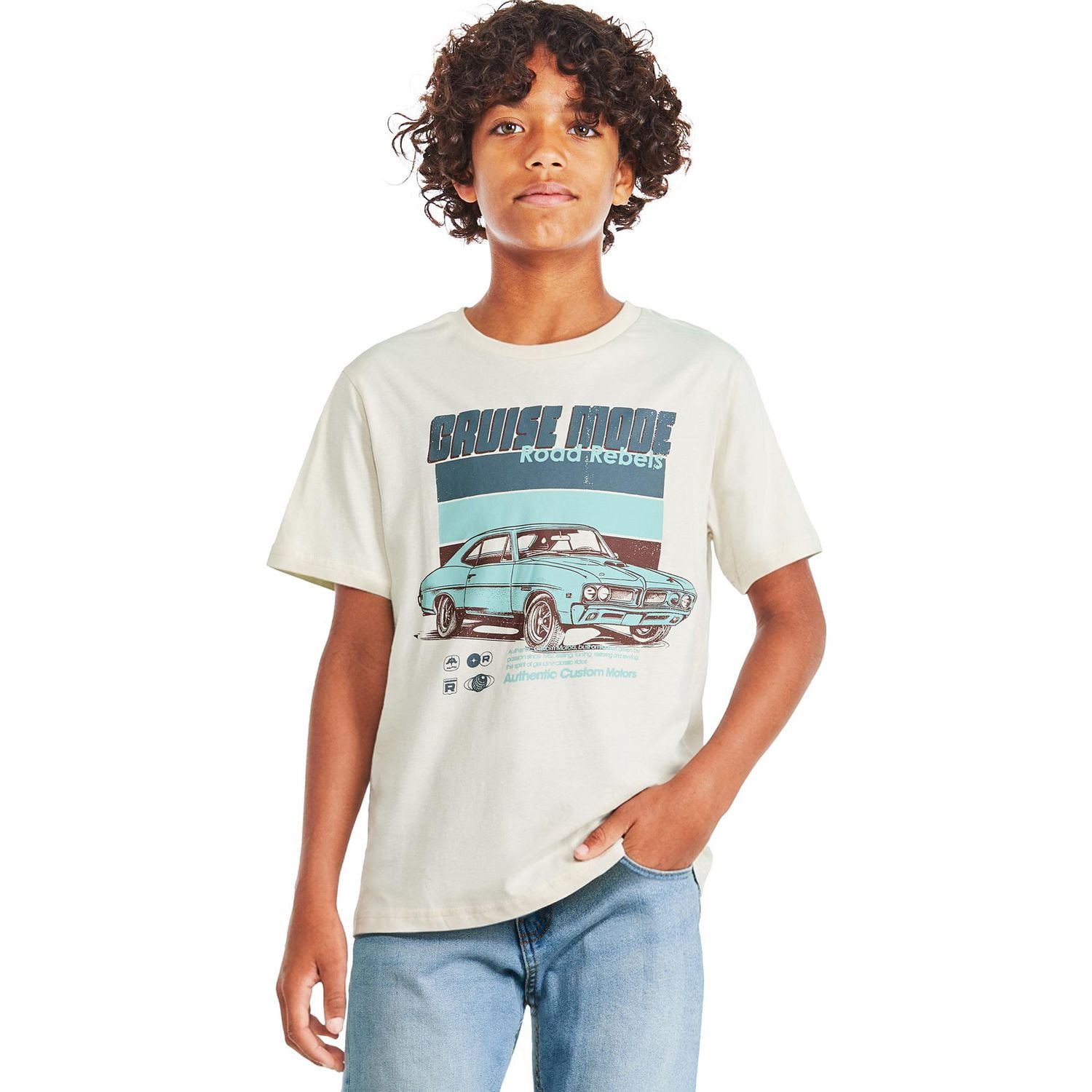 T-shirt à imprimé graphique George pour garçons