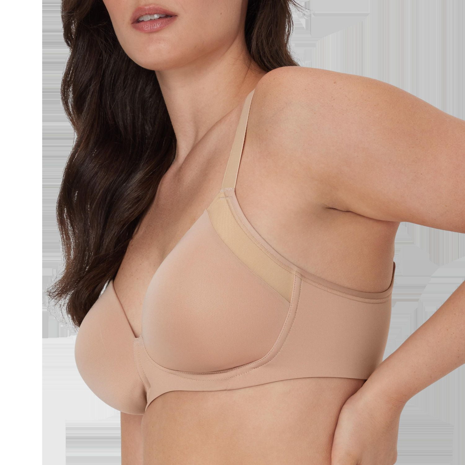 Beautifully You by Bali Full Coverage T-Shirt Wirefree Bra
