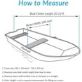 thumbnail image 4 of Housse Imperméable pour Bateau, Housses Robustes en 210D de Qualité Marine pour Bar Remorquable, Durables et Résistantes aux Déchirures, Protection Extérieure Toutes Saisons, 4 of 8