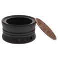 thumbnail image 2 of 1Pc Japanese Style Ceramic Teapot Warmer Household Tea Heating Tool (Black), 2 of 5