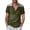 Armée Verte, variante sur AherBiu T-Shirts pour Hommes à Manches Courtes Chemises Décontractées pour Hommes Extensibles Douces Chemises d'Été de Plage avec Poches