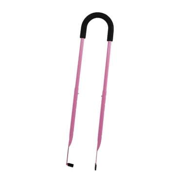 jinwen Bike Training Handle Trainer Balance Push Bar for Riding Biking Kids Pink