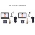 thumbnail image 2 of tredstone Doorbell Camera Wifi Wireless HD Video Security Detection Electronic Doorman With Wi Fi Camera silver, 2 of 6