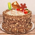 thumbnail image 4 of Thanksgiving Cake Inserts Fall Pumpkin Maple Leaf Turkey Themed Cupcake Topper Picks for Autumn Desserts, 4 of 7