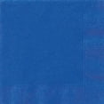 thumbnail image 1 of Serviettes de table unies bleu roi, 20 ct, 1 of 2