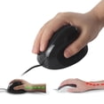 thumbnail image 4 of Wired Ergonomic Vertical Mouse, 6 Button USB Computer Mouse with 3 Adjustable DPI Modes, Right Handed Optical Mouse for Home Office, Laptop Desktop PC, 4 of 7