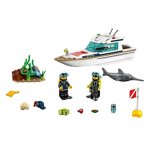LEGO Yacht de plongée en ville 60221