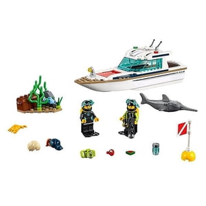 LEGO Yacht de plongée en ville 60221