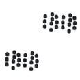thumbnail image 2 of Youkk 20PCS/Set M12 Black Plastic Dome Nut for Protection Caps Cover Hexagon Screws Practical Tool No.03 2Set, 2 of 6