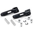 thumbnail image 1 of Krator Black Motorcycle Foot Pegs Footrests Left & Right Compatible with Suzuki GSXR 1000 2011-2014 Front, 1 of 3