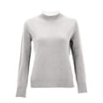 thumbnail image 3 of Duoif Chandails pour Femmes, Chandails pour Femmes à Col Rond Chandail pour Femmes à Manches Longues Chandail Doux à Enfiler pour Femmes Beige G, 3 of 3