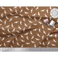 thumbnail image 3 of Soimoi polyester Crepe Fabric Floral & Cat Animal Decor Fabric Printed Yard 42 Inch Wide, 3 of 3