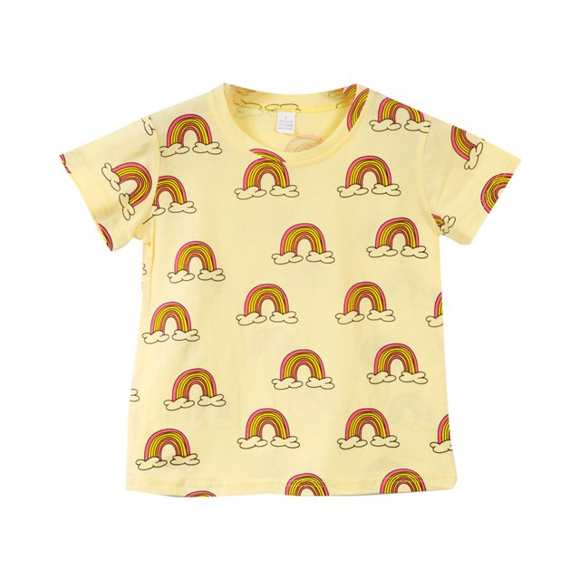 Cathalem T-Shirts à Manches Courtes pour Filles Ensemble à Manches Courtes Haut Graphique T-Shirts Rapides pour Enfants Filles Tenues de Concert, Rouge TG