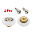 thumbnail image 5 of 2 x Rouleaux/courants/roues de Porte de Douche 19 mm, 23 mm, 25 mm, 27 mm Diamètres de Roue, 5 of 5