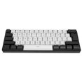 thumbnail image 1 of Clavier de Jeu Filaire à 60 %, Mini Clavier Compact Rétroéclairé RVB, Ergonomique, Sensation Mécanique, Clavier 61 Touches pour Joueurs PC, Dactylo, Bureau, Affaires, 1 of 8
