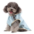 thumbnail image 3 of TIELUTT Pet Raincoat Large and Small Dogs Raincoat Reflective Strips Outdoor Activities Rain Dog Life Jacket Large Breed Sum Dog Dog Water Jacket Rain Jacket Large Dog Calm Dog down, 3 of 8