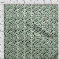 thumbnail image 3 of oneOone Viscose Chiffon Fabric Leaves|Floral & Paisley Block Decor Fabric Printed BTY 42 Inch Wide, 3 of 4