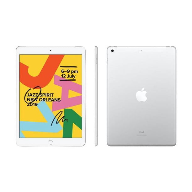 Restored Apple iPad 7 (7th Gen, 2019), 32GB, WiFi, Silver - (A2197