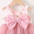 thumbnail image 3 of Robes pour Filles Sac de Plage Floral Volants Ensemble d'Été Robe Sans Manches pour Tout-Petits pour Bébés Filles Tenue Mignonne Confortable, 3 of 8